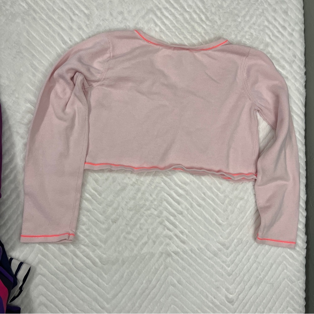 Girls Long Sleeve Shirt‎ Cardigan Jacket Bundle size medium Hanna Andersson - Picture 6 of 14